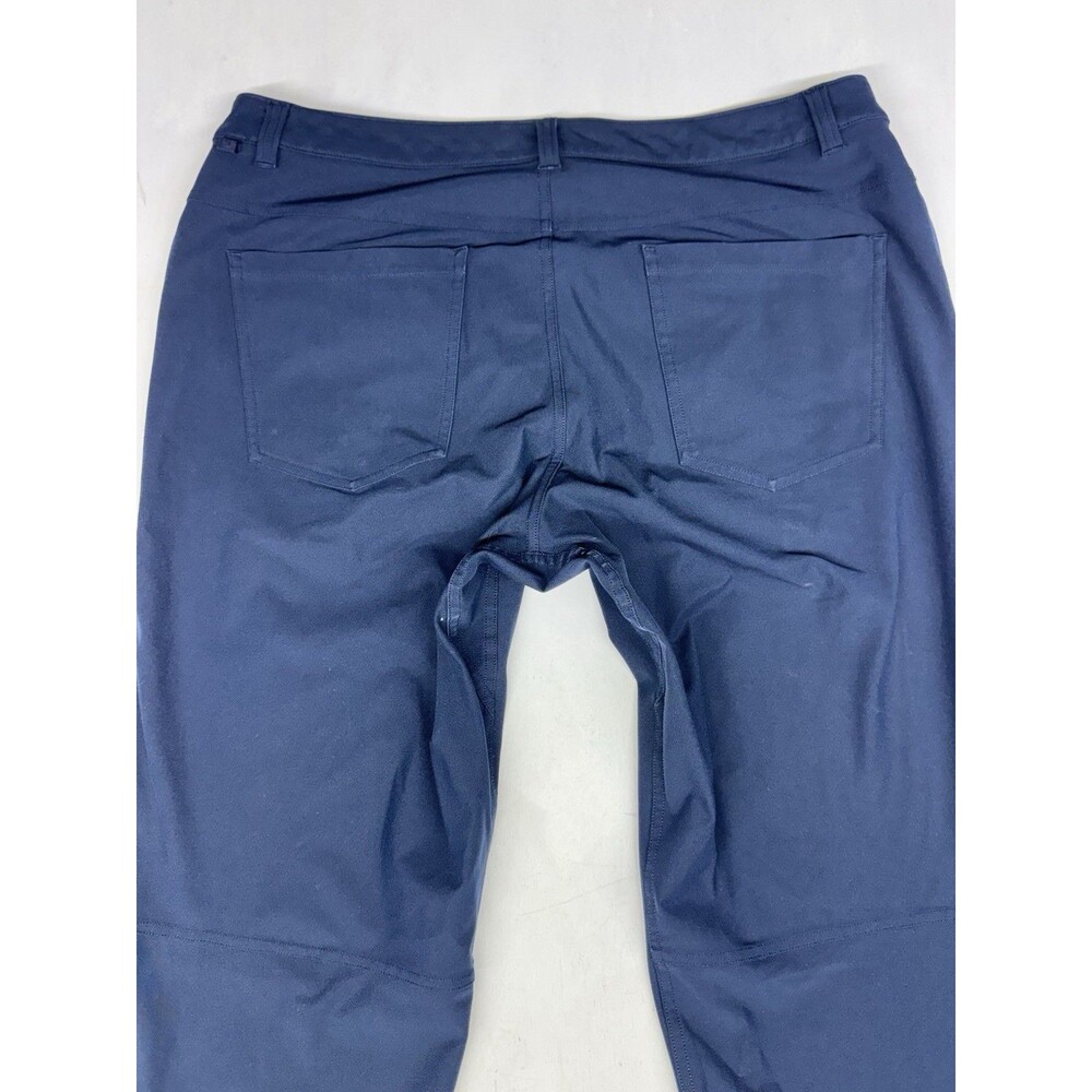 lululemon ABC Classic-Fit 5 Pocket Pant 33x33 Warpstreme Navy Blue Golf Office - Picture 9 of 10